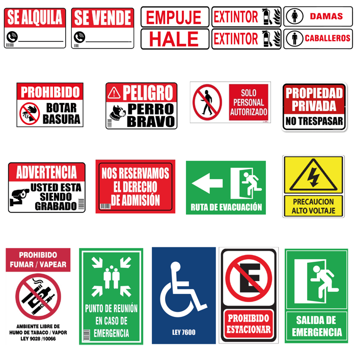 ROTULOS INFORMATIVOS